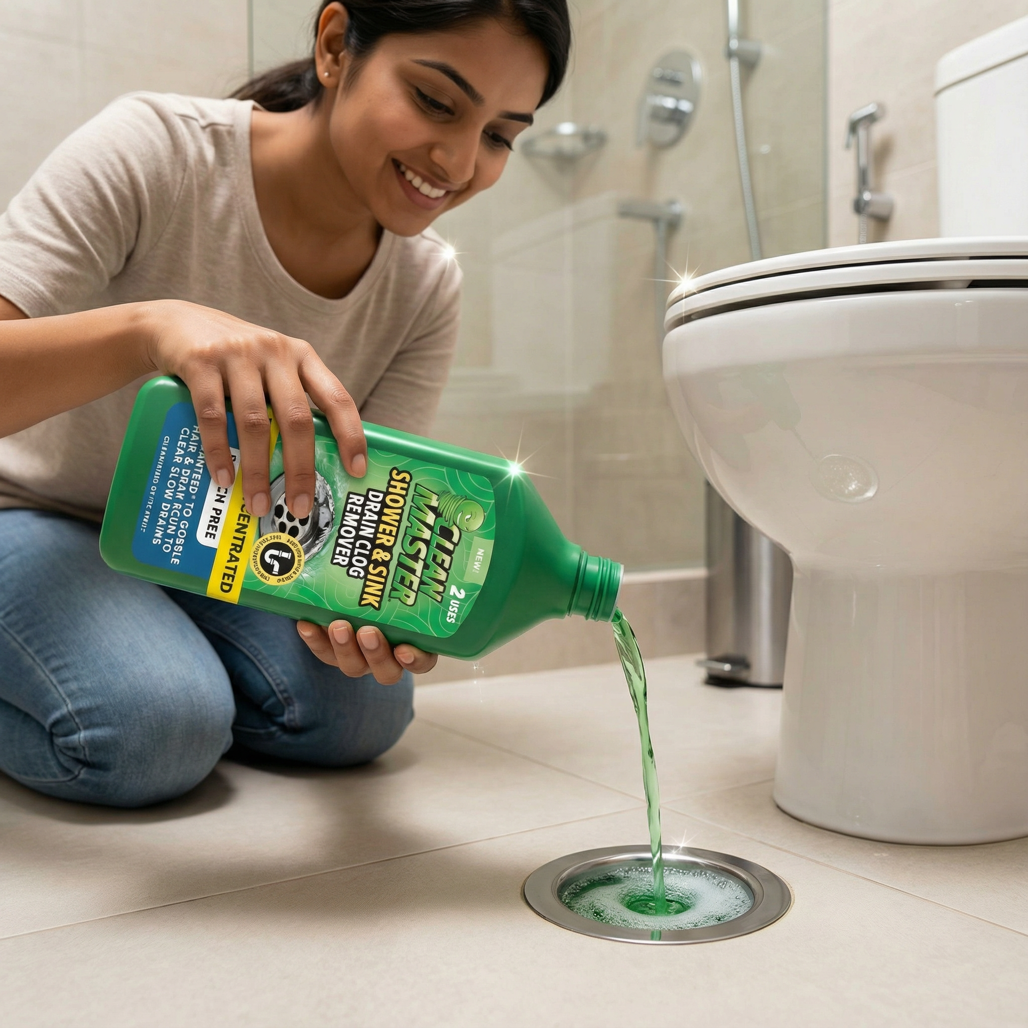 Clean Master – Shower & Sink Drain Clog Remover