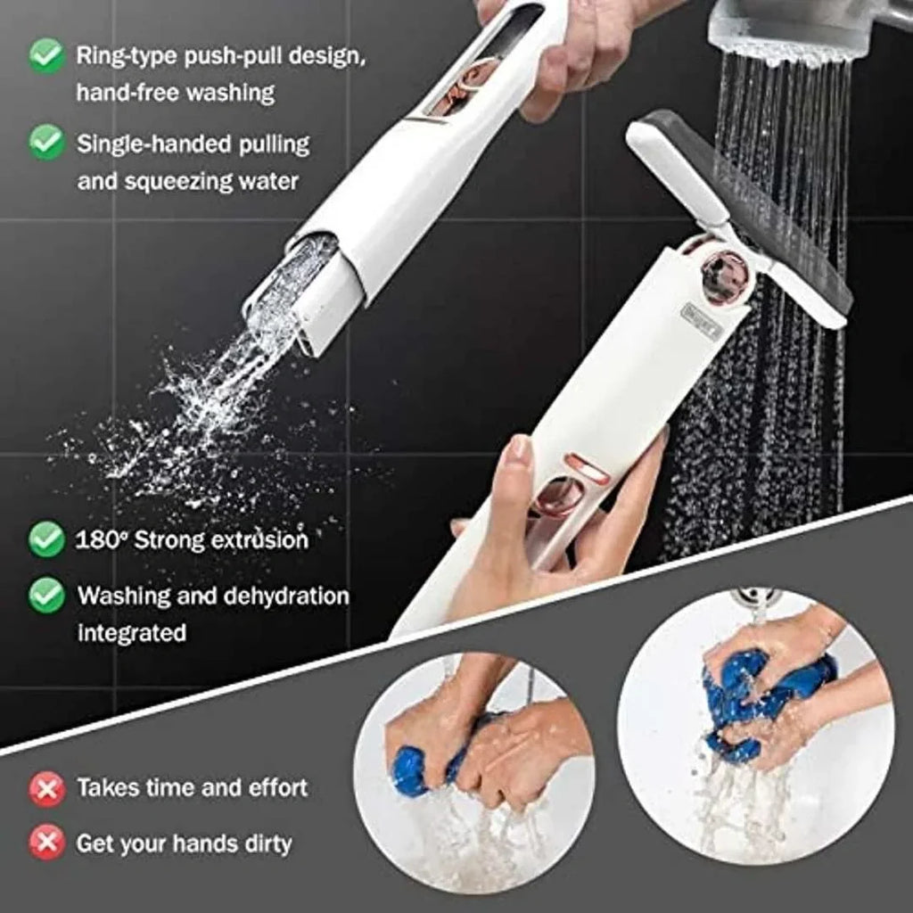 Mini Floor Cleaning Sponge Squeeze Mop
