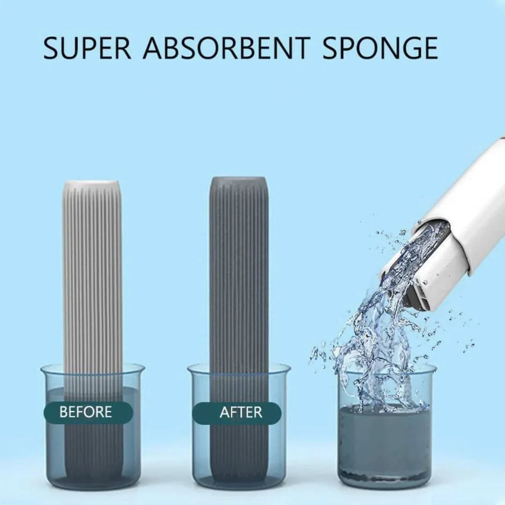 Mini Floor Cleaning Sponge Squeeze Mop