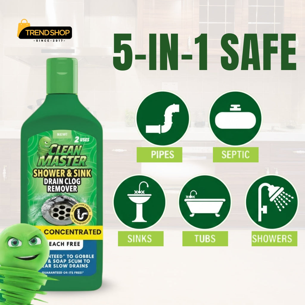 Clean Master – Shower & Sink Drain Clog Remover