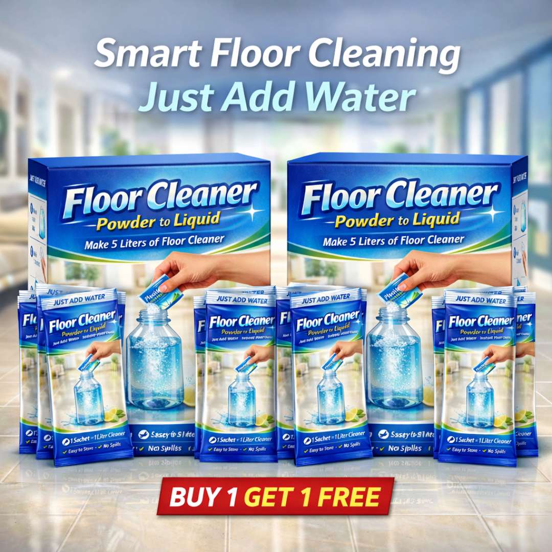 Floor cleaner - Powder to Liquid | Make 5 liters | BUY 1 GET 1 FREE