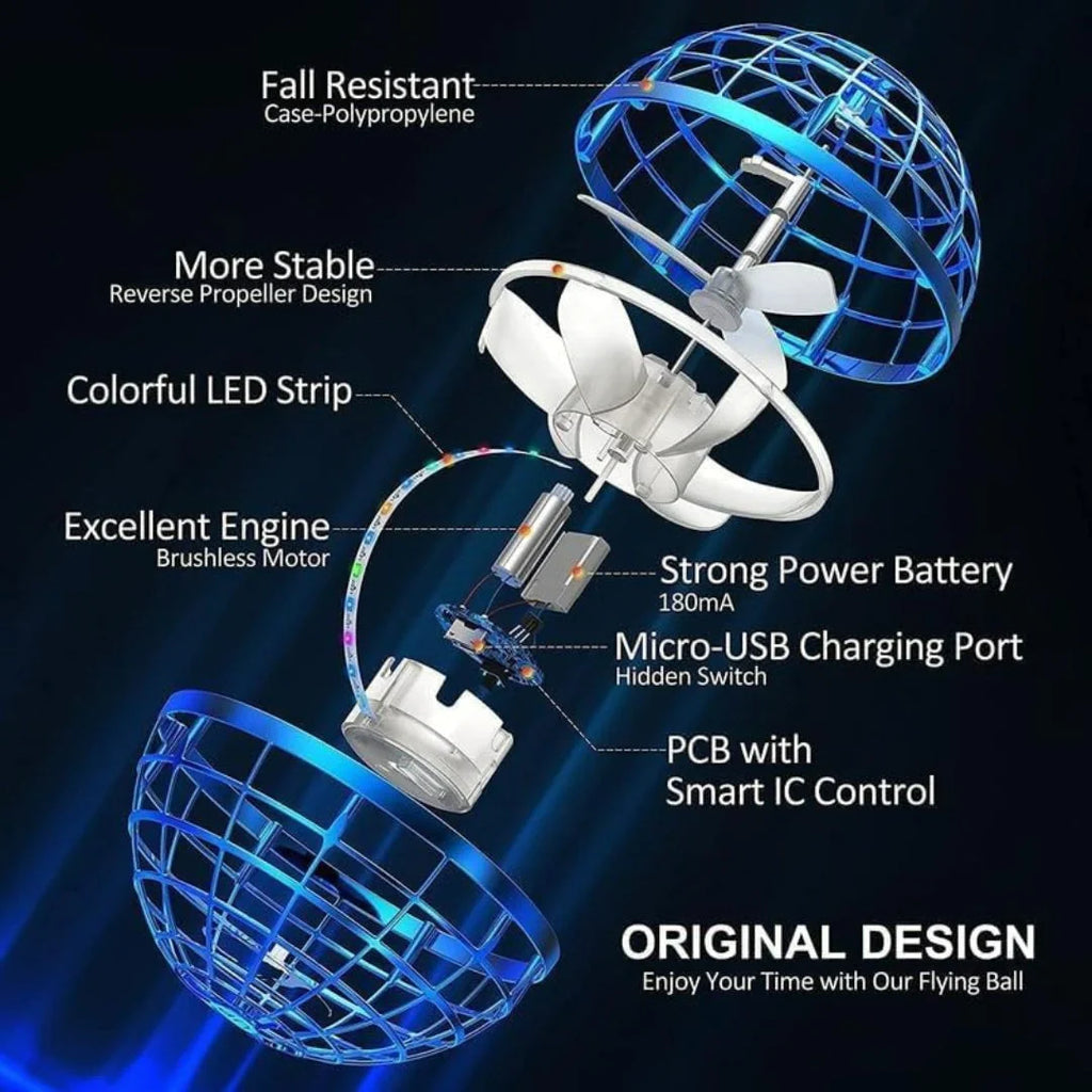 Flying Spinner Ball