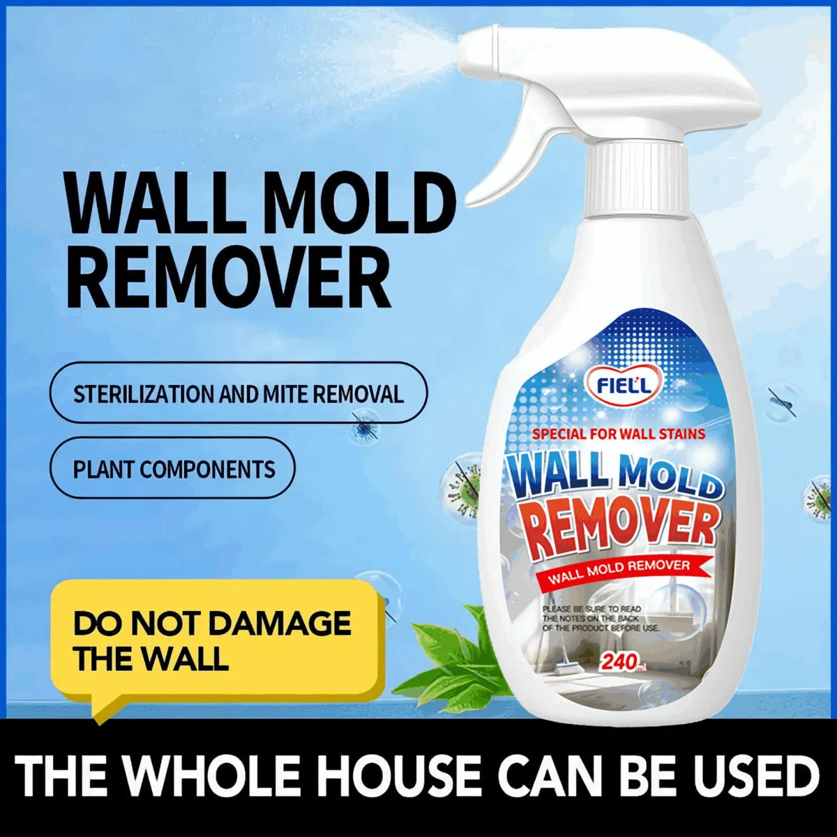 POWERFUL WALL MOLD REMOVER CLEANER (BUY 1 GET 1 FREE)