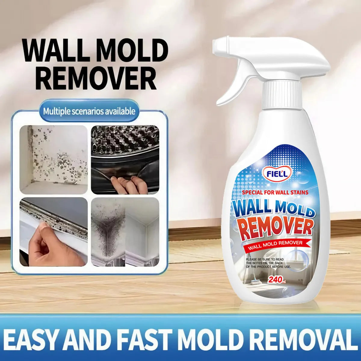 POWERFUL WALL MOLD REMOVER CLEANER (BUY 1 GET 1 FREE)