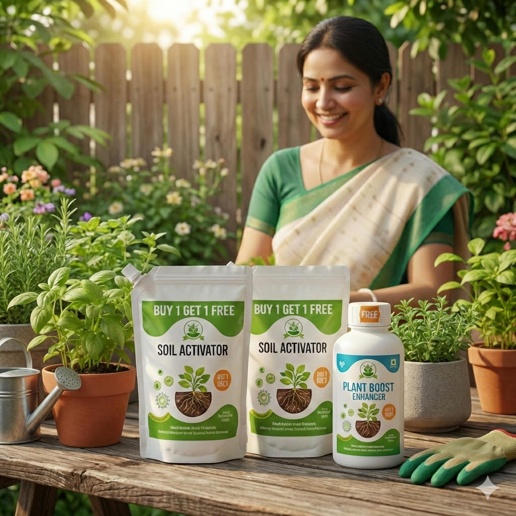 Soil Activator: Plants' Best Friend - Rejuvenate Your Plants ( BUY 1 GET 1 FREE )