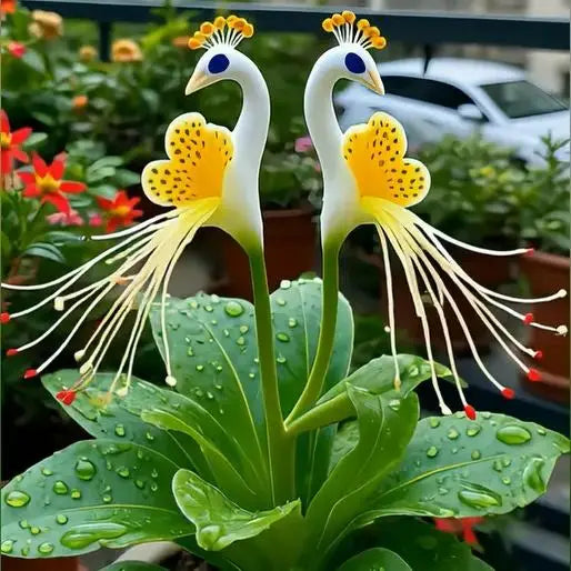 Peacock Flower Bulbs — Plant hope, watch splendor bloom!🌸